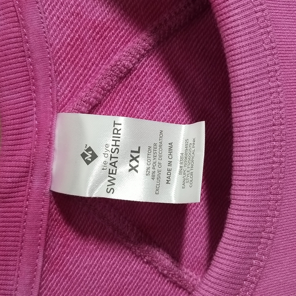 Tie-Dye Sweatshirt Size XXL - Picture 3 of 4